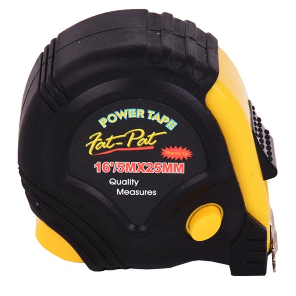 TOOLTECH FATPAT - Tape Measure 16ft (5M) X 1in Metric / Imperial