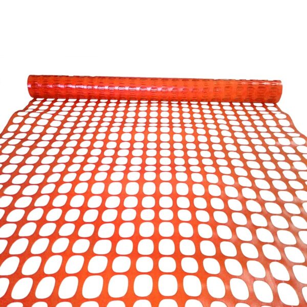 PROYARD - Warning Barrier Fence Heavy Duty Oval Mesh 4ft X 50ft Orange