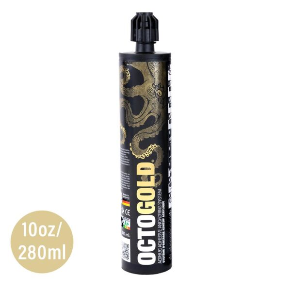 OCTOGOLD - OCTOGOLD ACRYLIC QUIK-SHOT SINGLE CARTRIDGE 280ml(9.5oz)