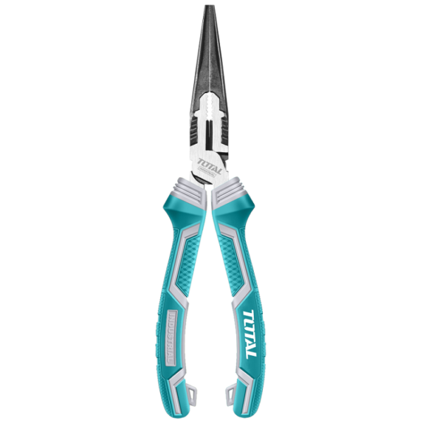 TOTAL - 8" High Leverage Long Nose Pliers