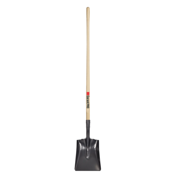 GARANT - Square Point Shovel, Long Wood Handle